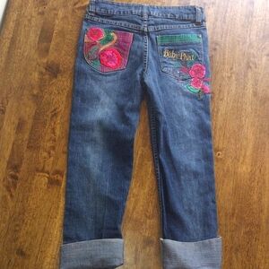 Embroidered Y2K Baby Phat Denim Capri's Jr. 8.5